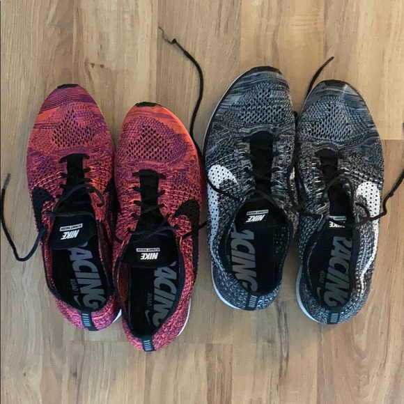 Nike Other - Nike Flyknit Racers ( 2pairs)